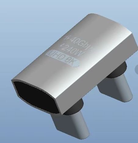 40Gbps USB4.0 Type C Επέκταση οθόνης ήχου 8k βίντεο τύπου C