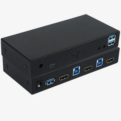 2 Θύρες USB HDMI KVM Switch