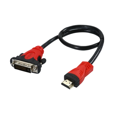 Σύντομο καλώδιο προσαρμογέα HDMI σε DVI
